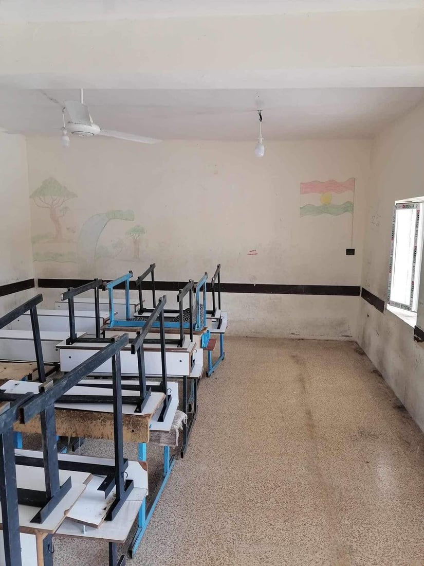 رێكخراوێكی مرۆیی له‌ هه‌ریر 11 قوتابخانه‌ى به‌ هاوكارى خێرخوازان نۆژه‌نكرده‌‌وه‌