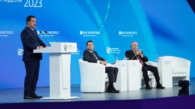 السوداني يتحدث في موسكو عن الفاو الكبير والغاز وفرص التكامل