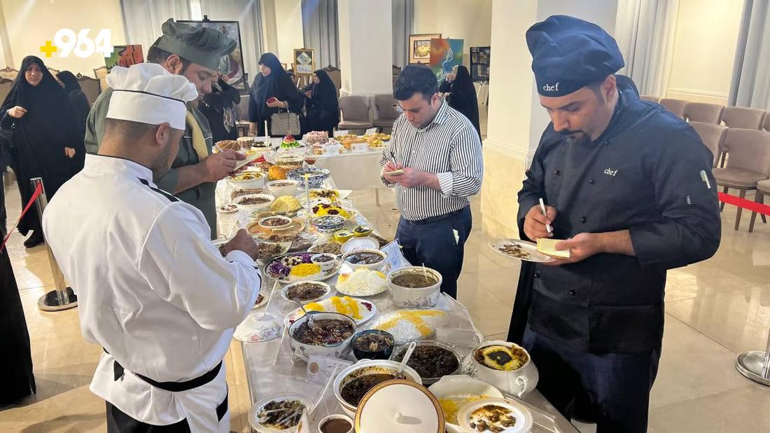 Iranian women in Baghdad showcase culinary skills in traditional cooking competition