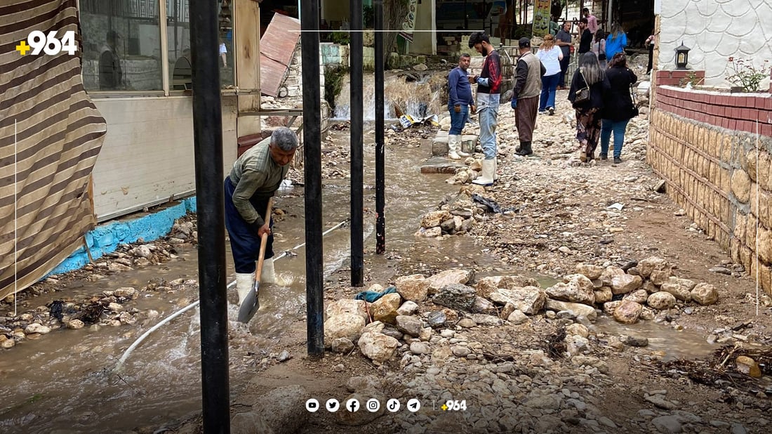 هێشتا بە تەواوی هاوینەهەواری سۆلاڤ لە پاشماوەی لافاو پاک نەکراوەتەوە