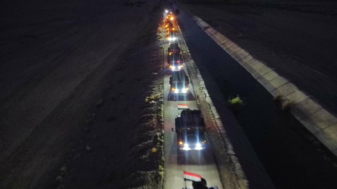 صور: مكافحة الإرهاب ينفذ حملة تفتيش واسعة في النجف والديوانية وواسط