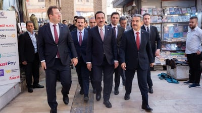 باس لە باشتركردنی بازرگانی و دەروازە سنوورییەكانی نێوان كوردستان و توركیا كرا