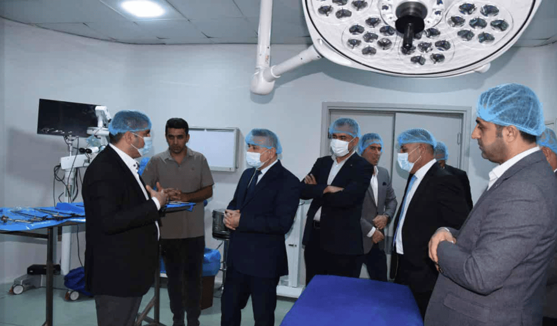 ئامێری هەناوبینی 5G لە نەخۆشخانەی شەهید هەژار دانرا 