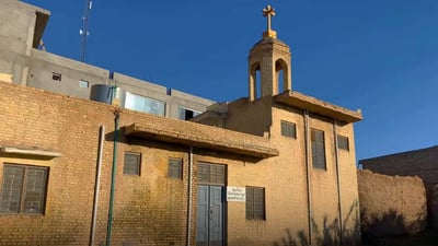 کەنیسەی بشاره لە خانەقین تەمەنی زیاتر لە 70 ساڵە و دەرگاکەی داخراوە