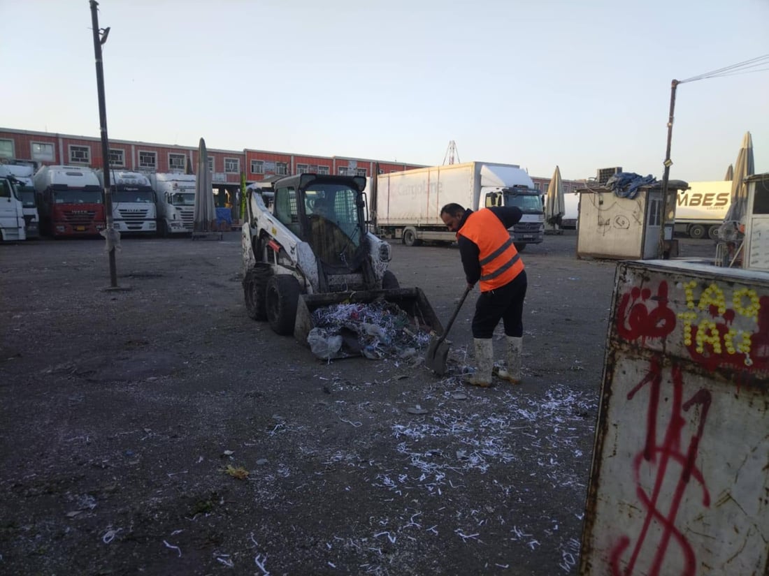 لە یەکەم هەفتەی مانگی رەمەزاندا نزیکەی نۆ تۆن زبڵ لە عەلوەی هەولێر کۆکرایەوە