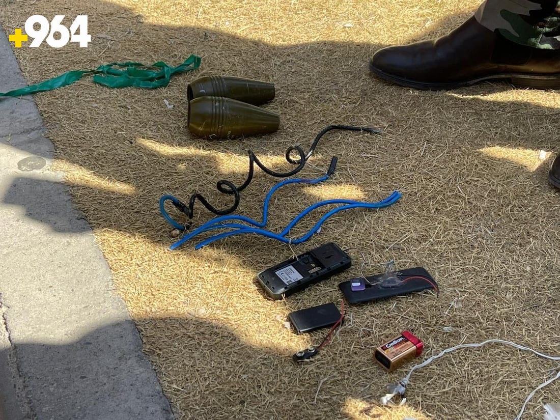 Police diffuse bomb at Kirkuk transport station