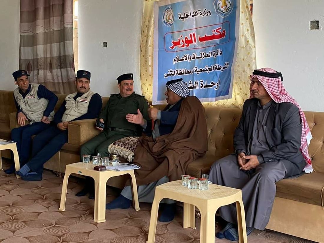 شرطة المثنى: الرمي العشوائي يتراجع.. الهاتف بديل الرصاص للتبليغ عن المناسبات