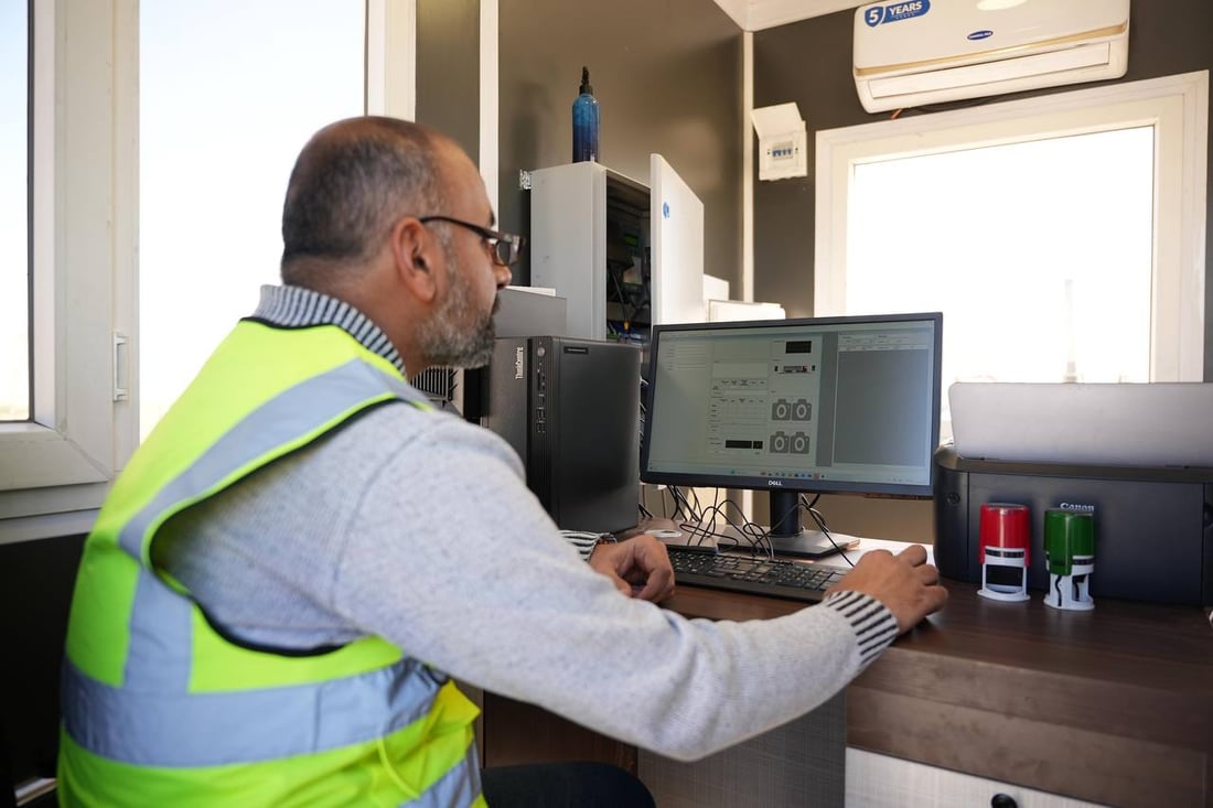 واسط تبدأ تشغيل محطات وزن الشاحنات وفرض غرامات على المخالفين