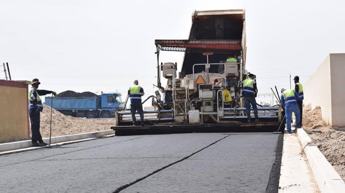 صور من مشروع قضاء “الصادق” في البصرة.. 38 مليار دينار للمجاري والتبليط