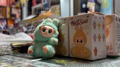 ‘Labubu’ plush toy craze reaches Kut, with demand driven by children despite steep prices