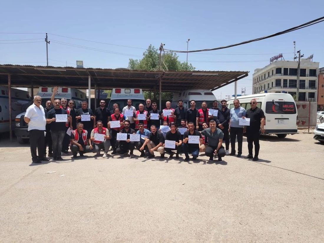 رجال الإسعاف يكشفون كاميرات المراقبة أمام أهل الديوانية رداً على فيديو الشبلي