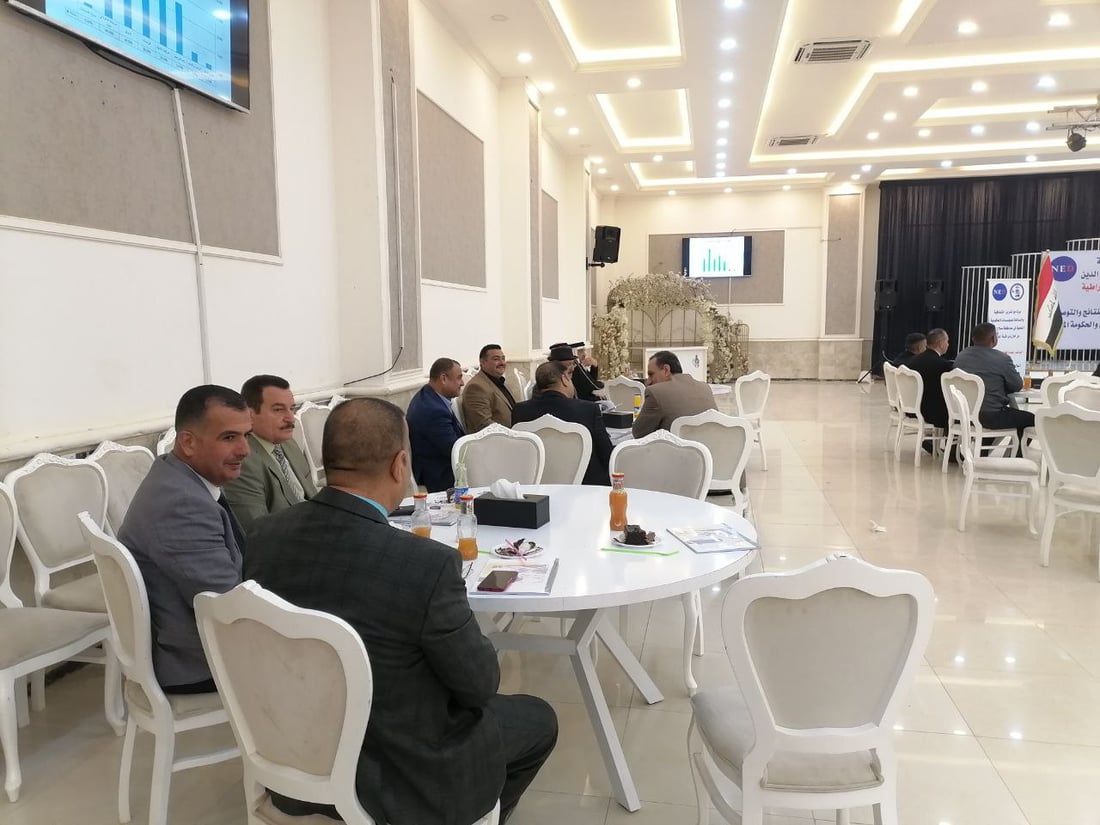 صور: ناشطو تكريت يناقشون أداء الحكومة المحلية ويحددون 4 أسباب لسوء الخدمات