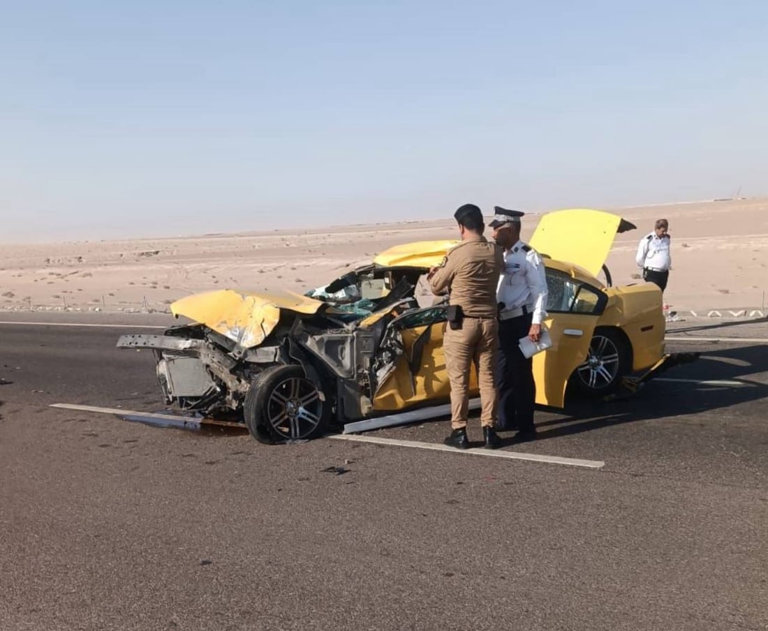 اجتياز خاطئ شمال الزبير يودي بحياة شخص ويصيب 3 آخرين