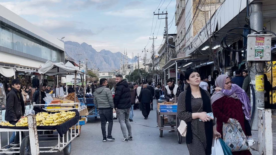 جەنجاڵی شەقامێکی ناو بازاڕی رانیە چارەسەر دەکرێت