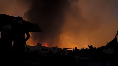 بەرەبەیانی ئەمڕۆ لەناوچەی پیشەسازی باكوور چی روویدا؟