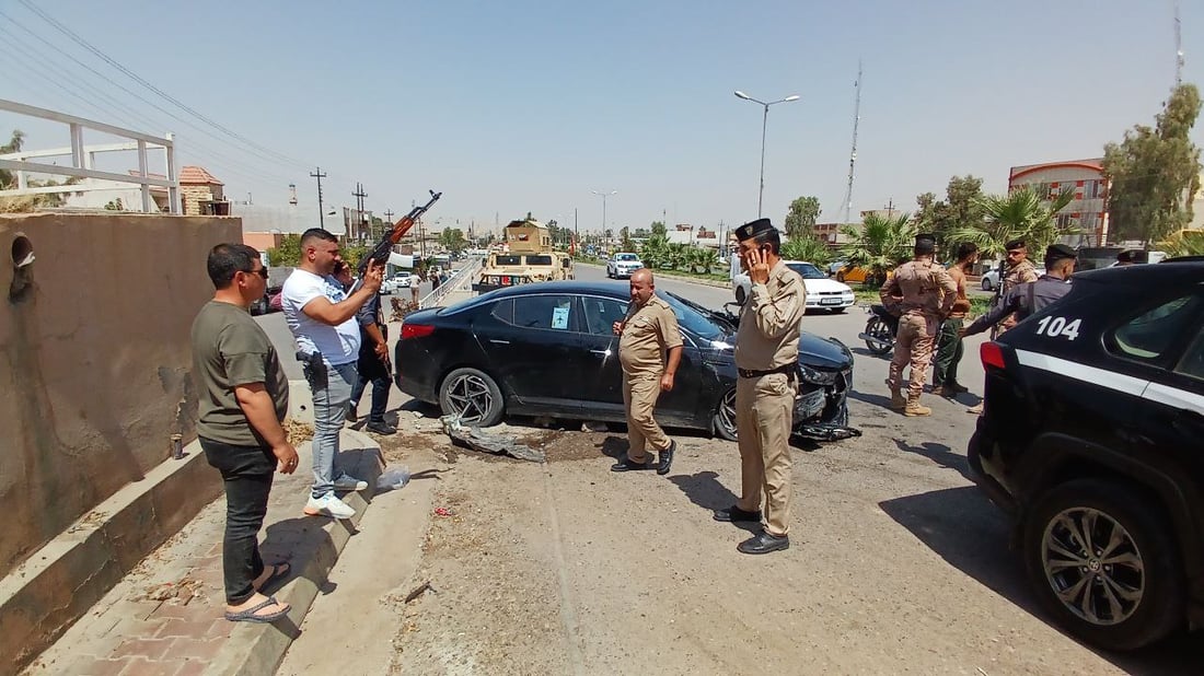 شاهد: مطاردة في شوارع آلتون كوبري تنتهي بالقبض على تاجر مخدرات ومرافقه