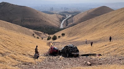 هاتوچۆى سلێمانى زانیارى لەبارەى تێکشکانى کۆپتەرەکە روونکردنەوە دەدات