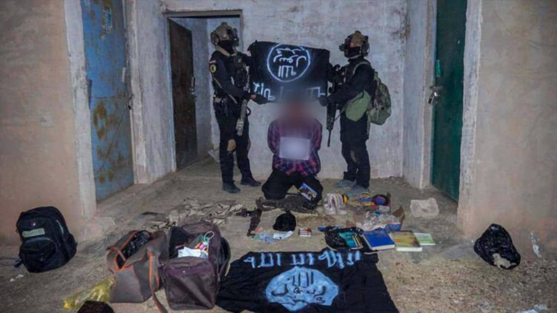 لە ئەنبار و سلێمانی سێ چەکداری داعش دەستگیرکران