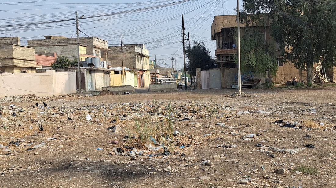 الموصل: حي الصحة مغلق منذ عامين والمداخل البديلة “سايد واحد” (صور)