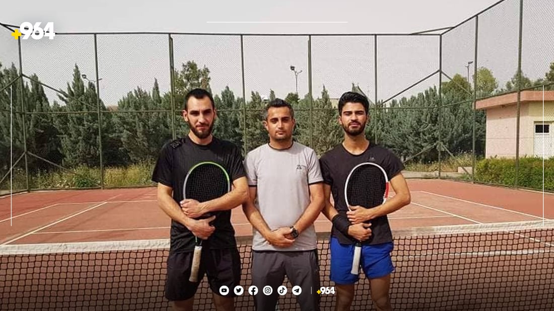 پێشمەرگەی سلێمانی بەشداری پاڵەوانیەتی تێنسی سەر زەوی عێراق دەکات