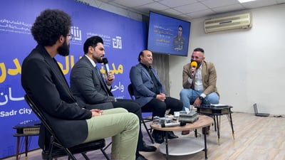 فيديو: النقيب “لم يبرئ العبادي” في مدينة الصدر والشهداء “من كل المكونات”