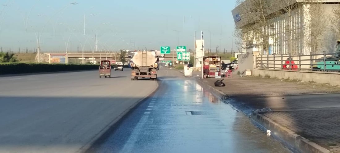 تا ئێوە لەخەو هەستان ژینگەپارێزان شەقامەکانی پایتەختیان پوخت و خاوێن کردەوە