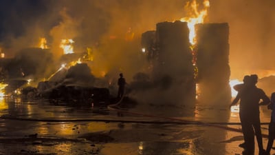  کۆگایەک لە هەولێر سووتا 