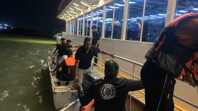 صور من عمليات إنقاذ نساء وأطفال: دجلة جرف يخت “الأسطورة” في تكريت