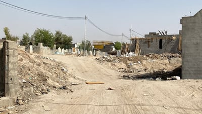 گۆڕ و ماڵەکانی گەڕەکێکی هەولێر تێکەڵ بوون