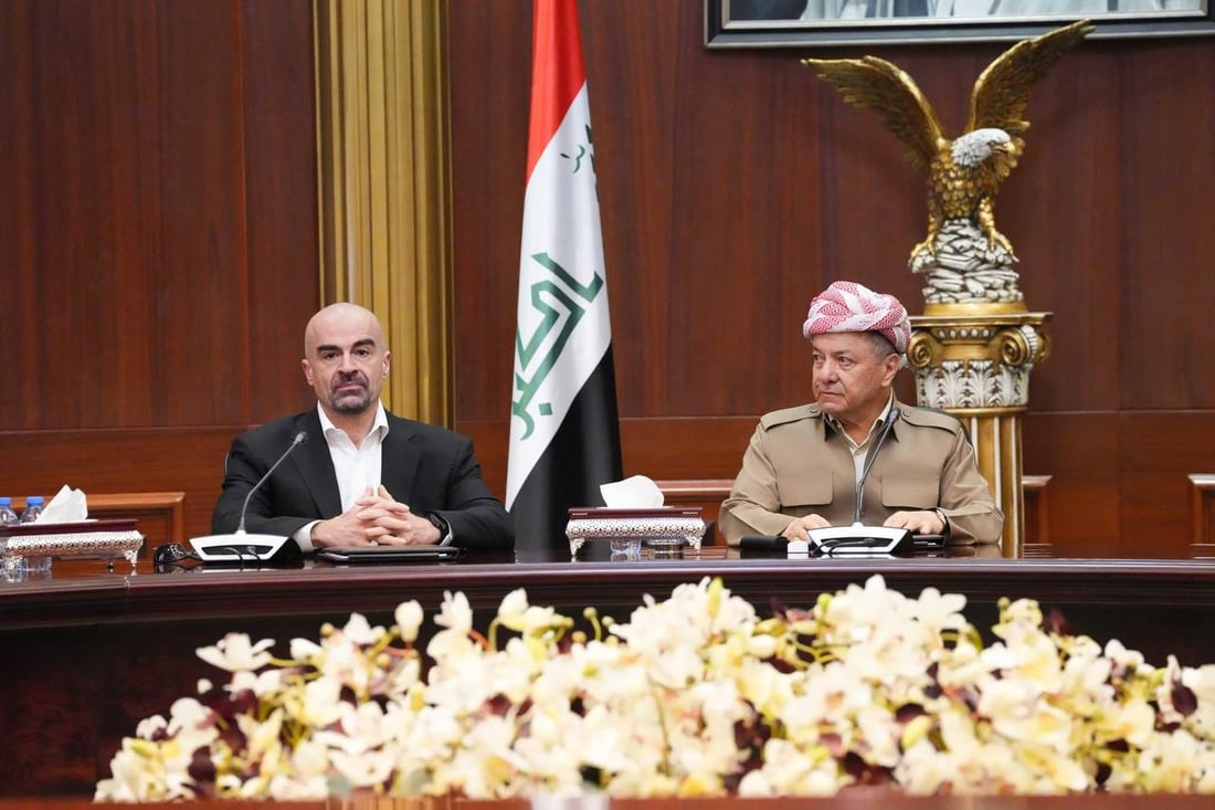 البارتي واليكتي يبحثان في أربيل ملف الرواتب والعلاقة مع بغداد