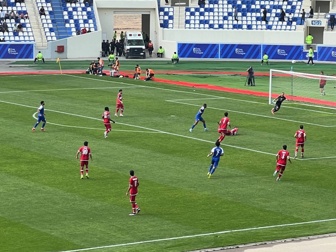 على أرضه ووسط جمهوره.. الميناء يتعادل مع الحدود بشق الأنفس في الوقت بدل الضائع