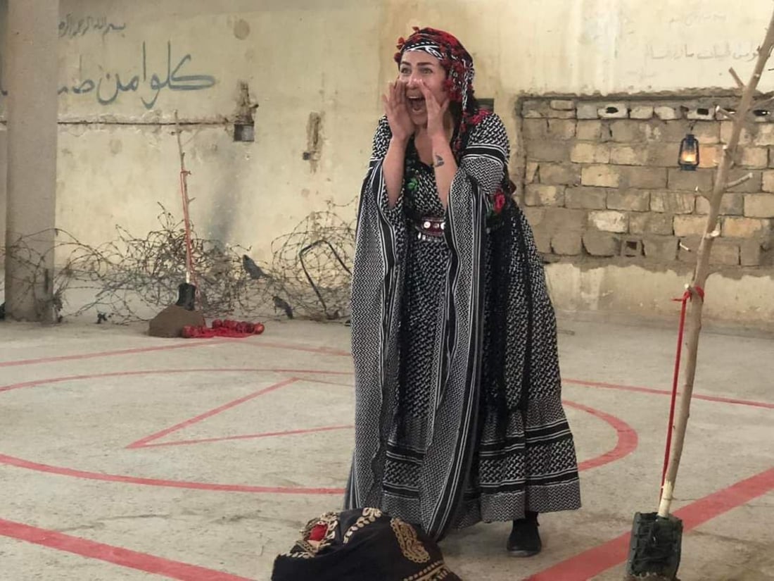 لە کەرکوک مۆنۆدرامایەکی جیاواز نمايش دەکرێت