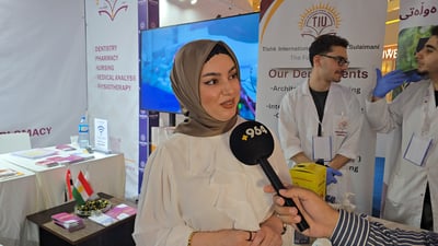 خوێندکارانی زانکۆ و پەیمانگا ئەهلییەکانی سلێمانی بەخۆڕایی پشکنین بۆ هاوڵاتیان دەکەن