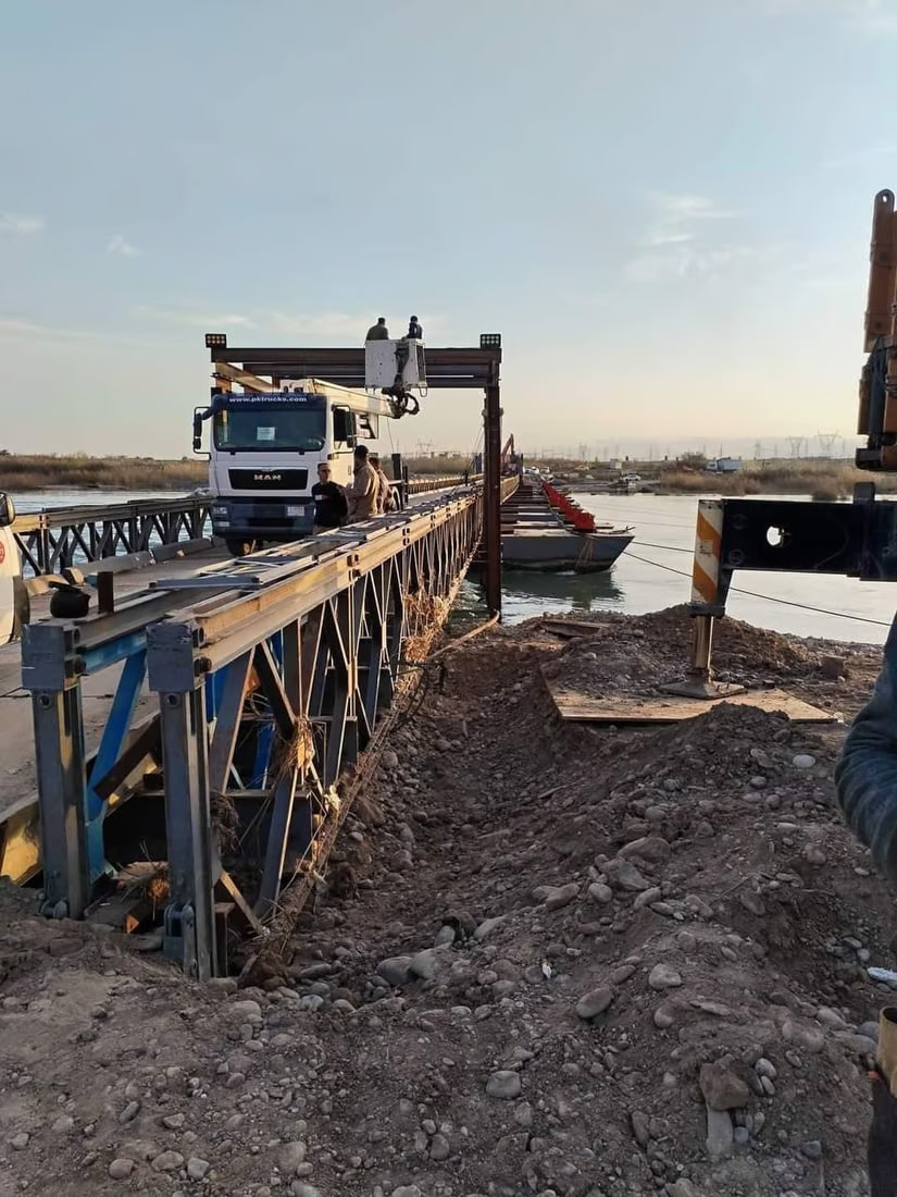 Al-Fatha bridge connecting Salah al-Din and Kirkuk out of service
