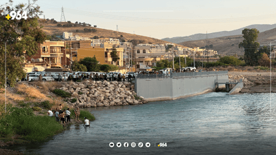 گەڕان بەدوای تەرمی دووەم لە رووباری خابوور بەردەوامە