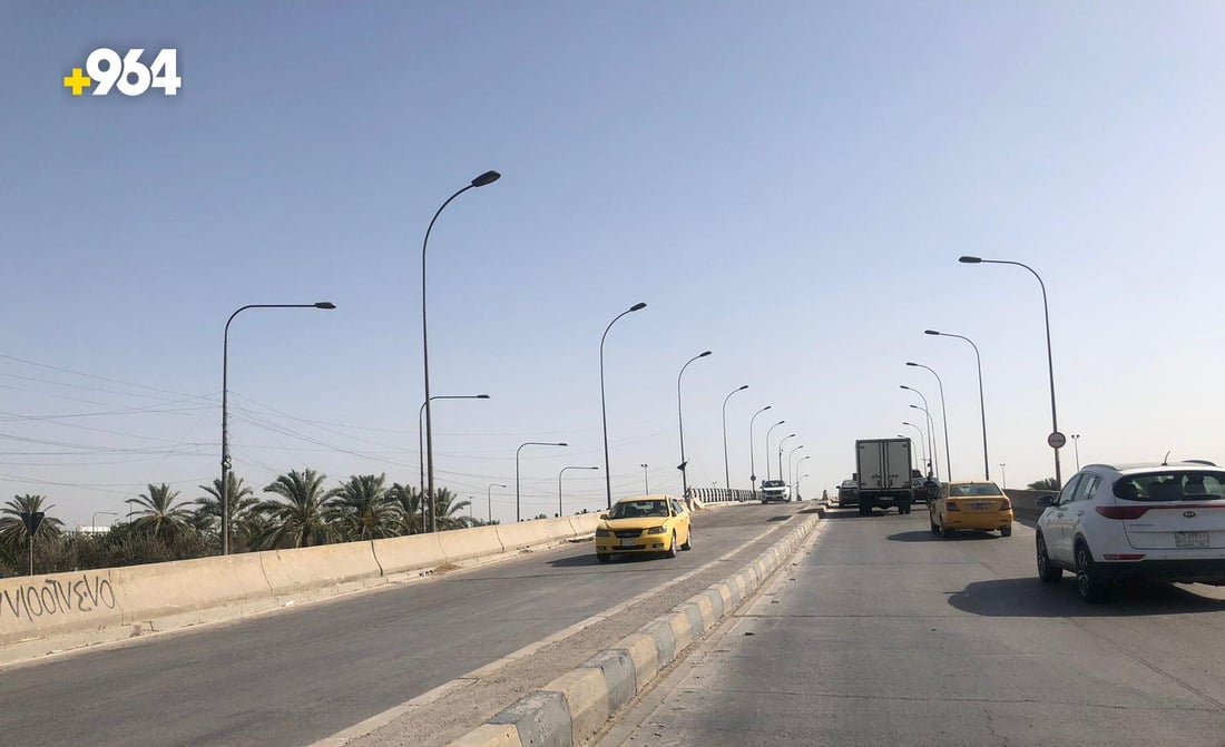 جسر السفارات مفتوح والتأهيل سيكون منتصف الليل منعاً للزحام.. صور من حي العامل