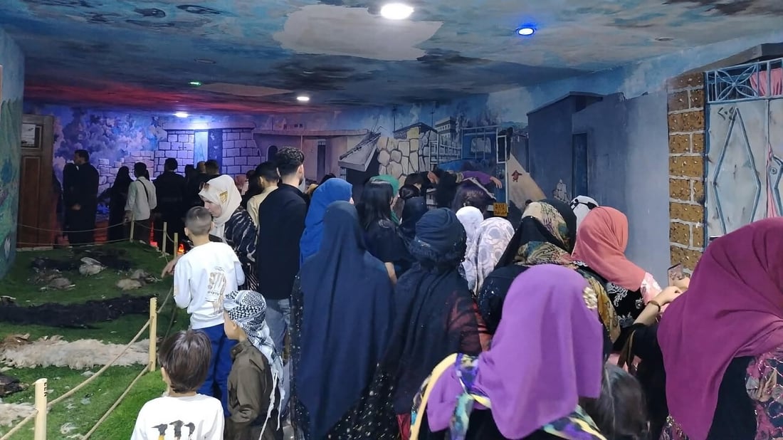 نیوه‌ى میوانانى فێستڤاڵه‌كه‌ى هه‌ڵه‌بجه‌ سه‌ردانى مۆنۆمێنتیان كردووه‌