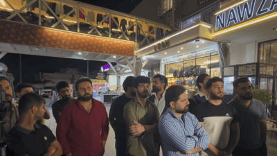 بازاڕی منارەی هەولێر پاسەوان و کارەبای نەماوە