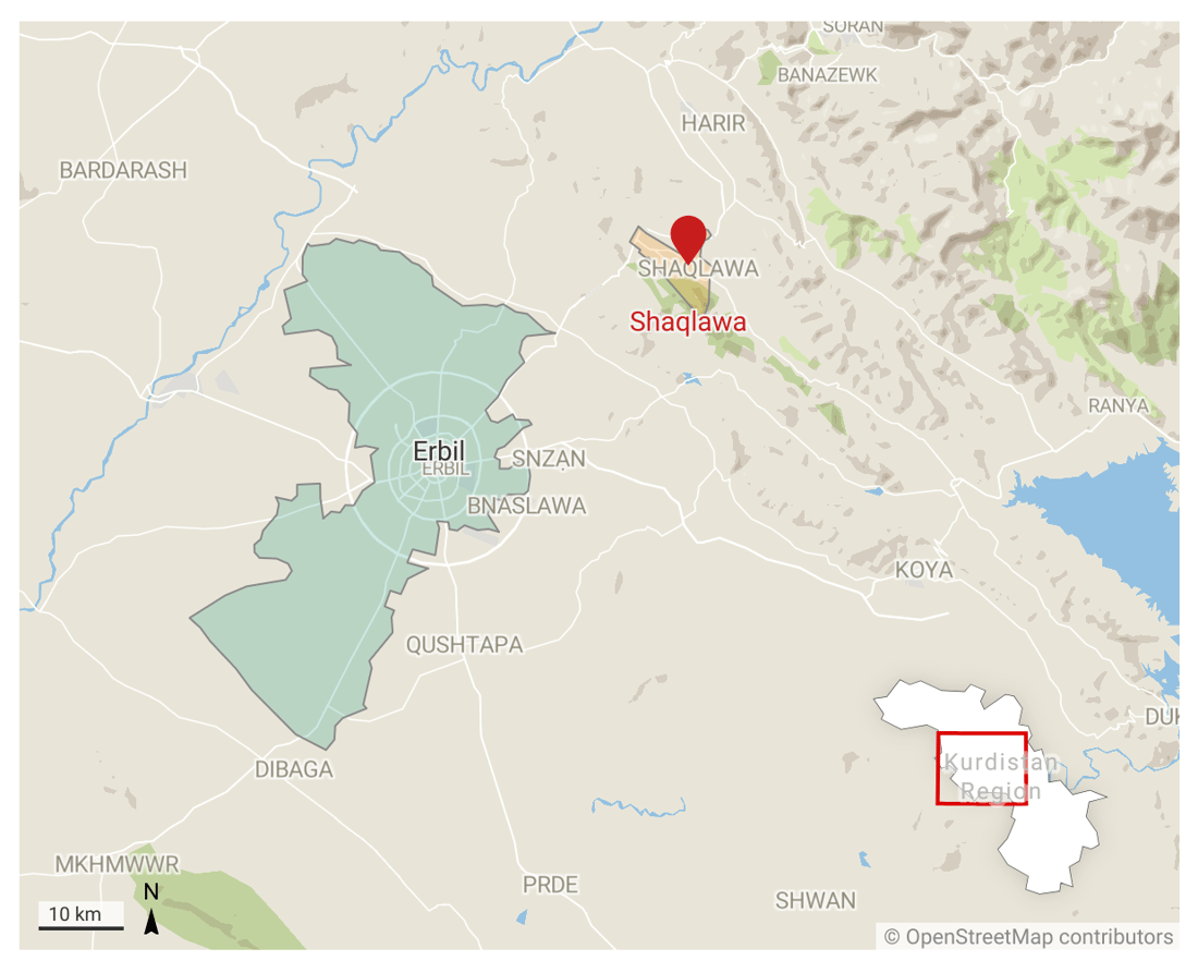 Suspect arrested in Shaqlawa Christian grave desecration case