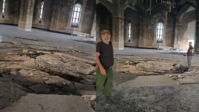 شاهد: نبش قبر حافظ الأسد ونقل رفاته إلى مكان مجهول