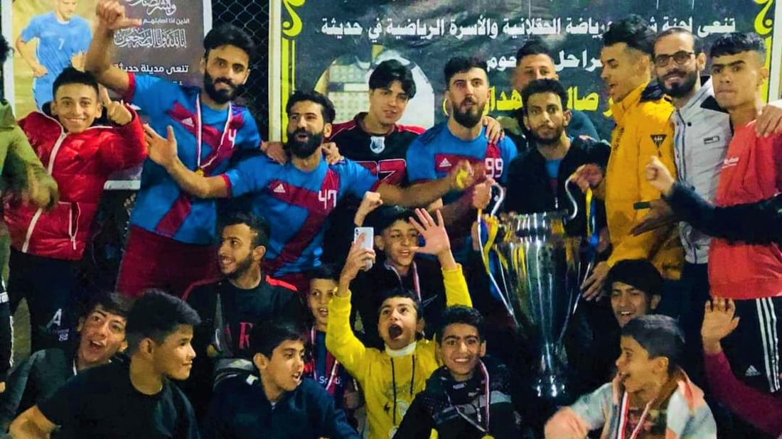 الأنبار: “شباب الحقلانية” يحصد كأس بطولة الوفاء بتغلبه على “الحرية” (صور)