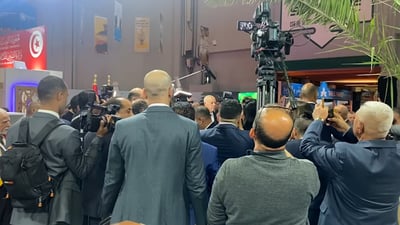 فيديو: الرئيس التونسي يغازل بغداد في افتتاح معرض الكتاب الدولي