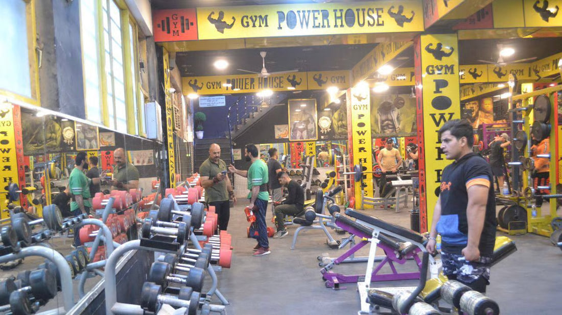 Baghdad’s gyms pump up the competition