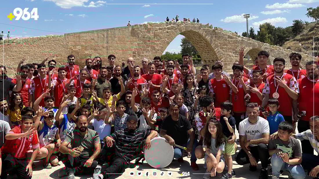 تیپی باسکەی زاخۆ لە پردی دەلال وەک پاڵەوان پێشوازی کرا