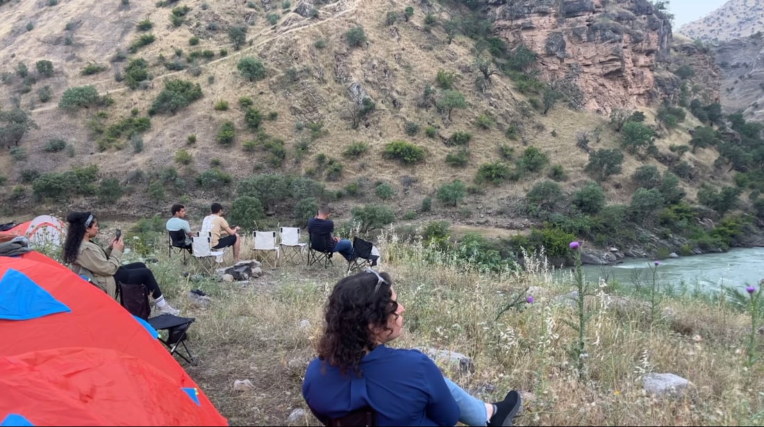 صور: شباب الجنوب يستكشفون حلبجة.. 3 أيام صمت إلا من صوت الطبيعة