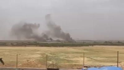 داودە؛ 50 دۆنم دەغڵودانی جوتیاران و تراکتۆرێکیش سووتا