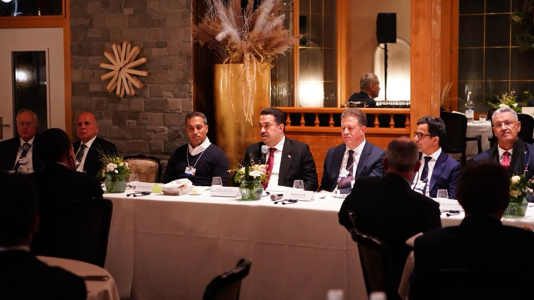 Al-Sudani meets with 57 international companies in Davos