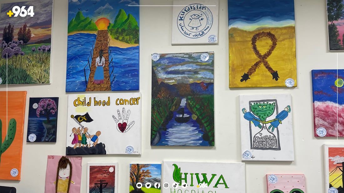 منداڵانی نەخۆشخانەی هیوا دڵخۆش دەکرێن