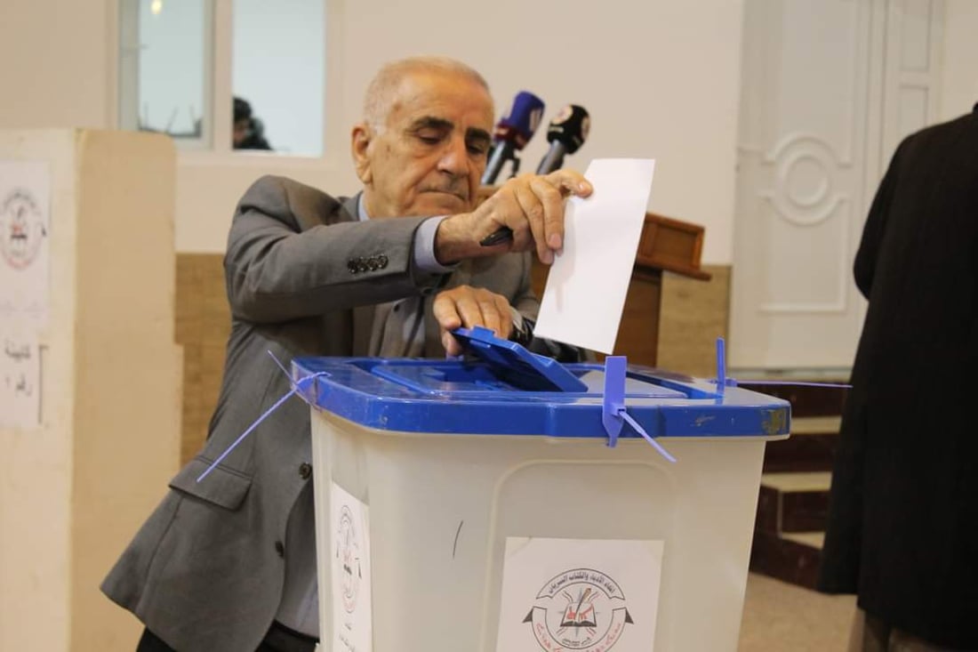 نينوى.. روند بولص رئيساً لاتحاد الأدباء والكتاب السريان (صور)