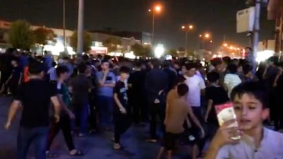 دانیشتوانى گەڕەکى باداوا دەستیان بە خۆپیشاندان کرد